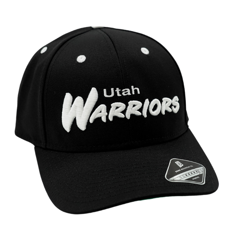 Utah Warriors Throwback Hat - Black