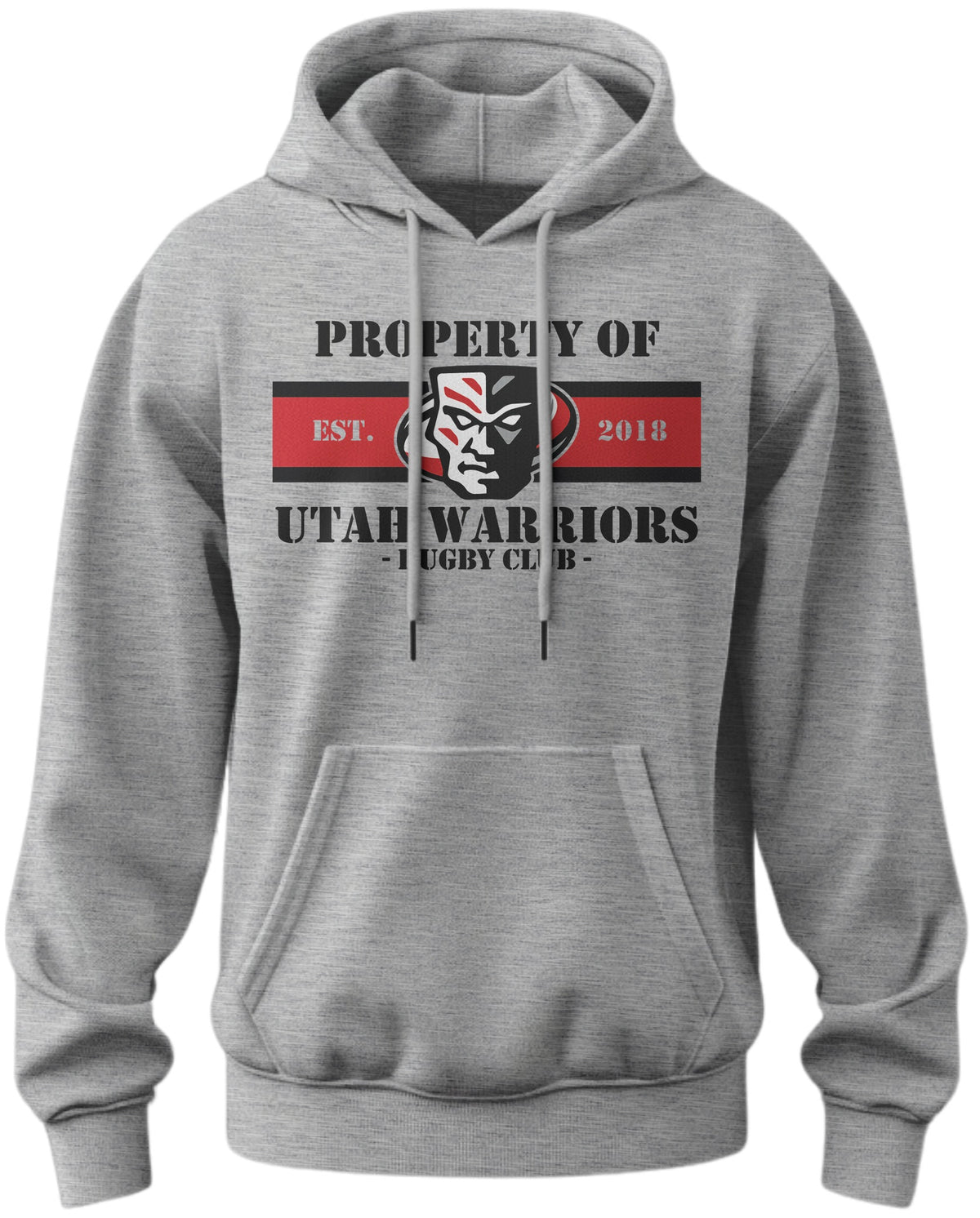 Warriors Gray Workout Hoodie