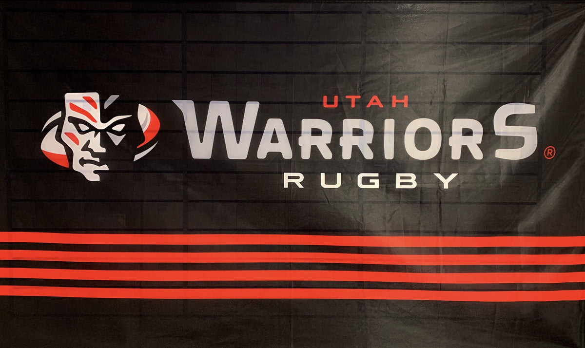 Utah Warriors Supporters Flag - Utah Warriors Rugby